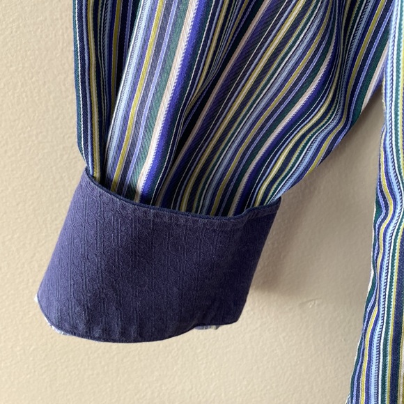 Tailorbyrd 100% Cotton Button Down Shirt - Picture 6 of 9